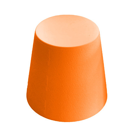 Ali Baba, tabouret design, Slide Design orange