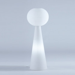 Lampadaire Pivot Molly, Slide Design blanc