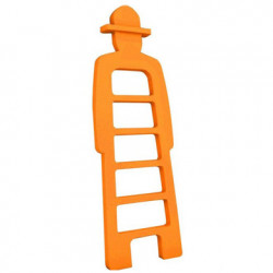 Mr Giò, meuble multifonction, slide design orange