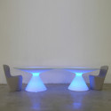 Table lumineuse ED II, Slide Design blanc
