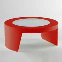 Table basse Tao, Slide Design rouge