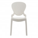 Queen 650 chaise design, Pedrali blanc