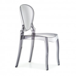 Queen 650 chaise design, Pedrali fumé