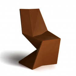 Chaise Vertex Laquée, Vondom bronze