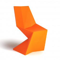 Chaise Vertex Laquée, Vondom orange