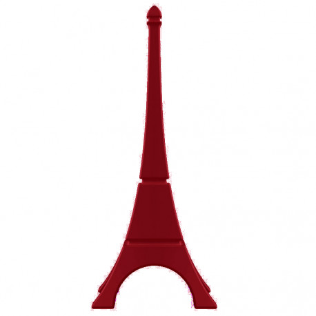 Tour Eiffel déco, Qui est Paul? rouge