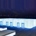 Bar Vela 100cm, Vondom blanc Lumineux LED Outdoor