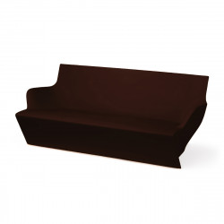 Canapé modulable Kami Yon, Slide design chocolat Mat