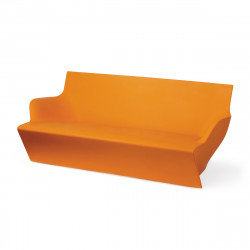 Canapé modulable Kami Yon, Slide design orange Mat