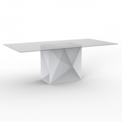 Table Faz, Vondom blanc Longueur 300 cm