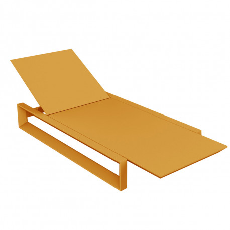 Chaise longue Frame, Vondom orange Mat
