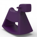 Chaise à bascule Rosinante, Vondom violet Petit modèle
