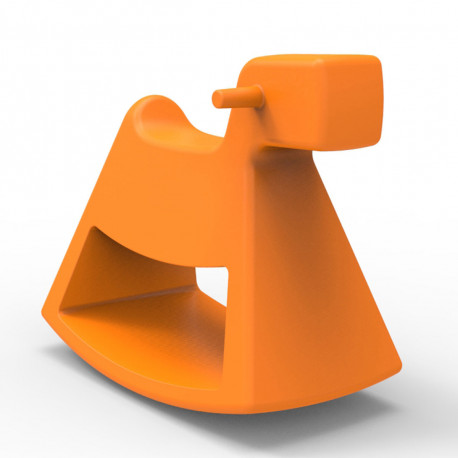 Chaise à bascule Rosinante, Vondom orange Grand modèle