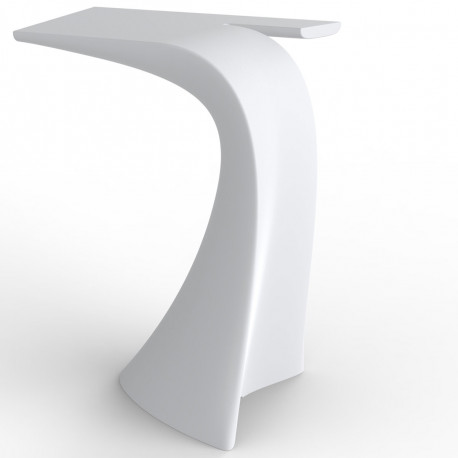 Table haute design Wing, Vondom blanc Mat