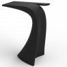 Table haute design Wing, Vondom noir Mat