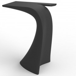 Table haute design Wing, Vondom anthracite Mat