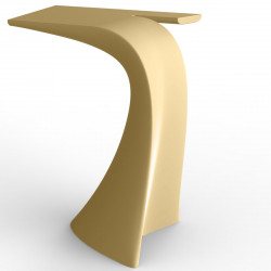 Table haute design Wing, Vondom beige Mat