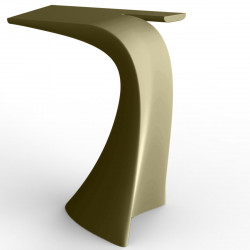 Table haute design Wing, Vondom kaki Mat