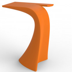 Table haute design Wing, Vondom orange Mat