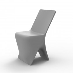Chaise design Sloo, Vondom acier