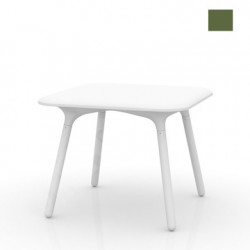 Table Sloo 90, Vondom kaki 90x90x72 cm