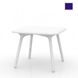 Table Sloo 90, Vondom bleu 90x90x72 cm
