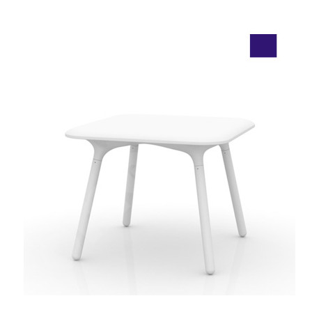 Table Sloo 90, Vondom bleu 90x90x72 cm
