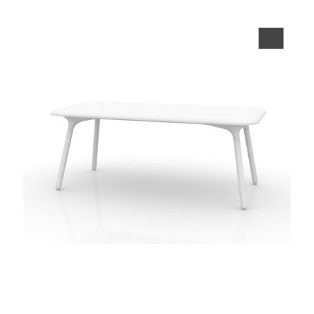 Table Sloo 180, Vondom anthracite 180x90x72 cm