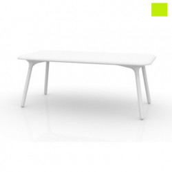 Table Sloo 180, Vondom pistache 180x90x72 cm