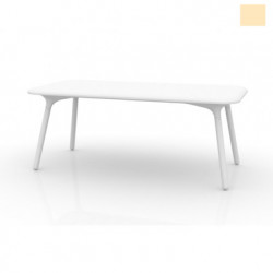Table Sloo 180, Vondom beige 180x90x72 cm