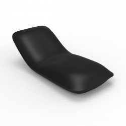Chaise longue Pillow, Vondom noir Mat