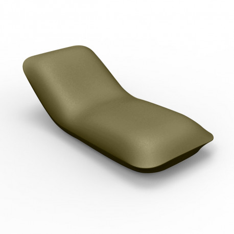 Chaise longue Pillow, Vondom kaki Mat