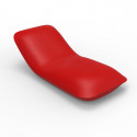 Chaise longue Pillow, Vondom rouge Mat
