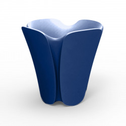 Pot design Pezzettina 85, Vondom bleu 85x85xH85 cm
