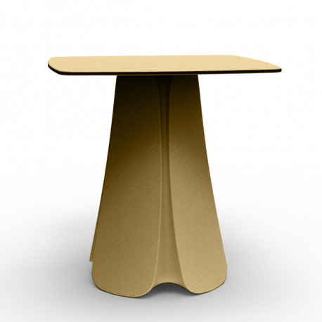 Table design Pezzettina, Vondom beige 80x80xH72 cm