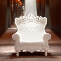 Fauteuil design Queen of Love, Design of Love by Slide rose clair