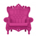 Fauteuil Trône Queen of Love, Design of Love by Slide rose fuchsia