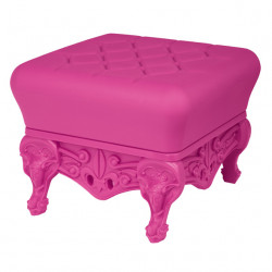 Pouf Little Prince of Love, Design of Love by Slide rose fuchsia