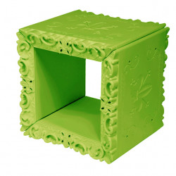 Cube-étagère design Joker of Love, Design of Love by Slide vert citron