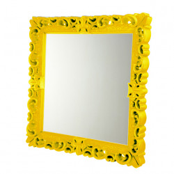 Miroir design Mirror of Love, Design of Love by Slide jaune safran
