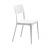 Set de 4 chaises design Nene, Midj blanc