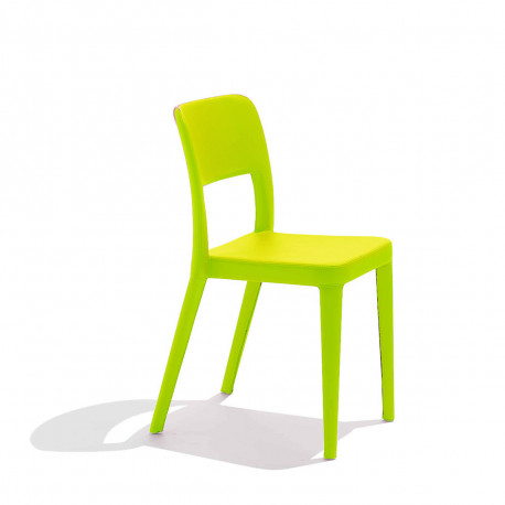 Chaise design Nene, Midj vert