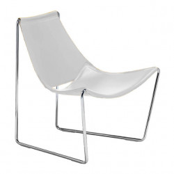 Chaise lounge Apelle AT, Midj blanc