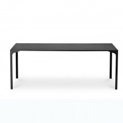 Table Armando rectangulaire, Midj graphite 280x100 cm