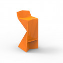 Tabouret design Vertex, Vondom orange Mat