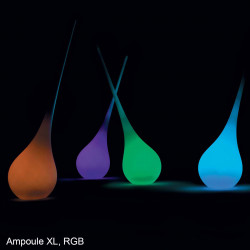 Vase lumineux Ampoule, MyYour lumineux RGB Taille S Outdoor