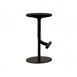 Tabouret de bar design réglable Tibu, Magis noir, hauteur d\'assise réglable de 60 à 77 cm