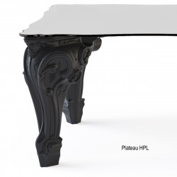 Table Sir of Love, Design of Love by Slide noir Longueur 260 cm