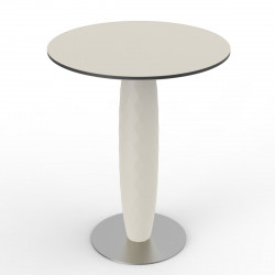 Table ronde Vases, Vondom blanc Diamètre 60 cm