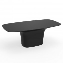Table Ufo, Vondom noir Longueur 200 cm